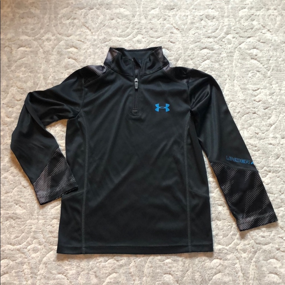 Boys Under Armour Long Sleeve 1/4 zip